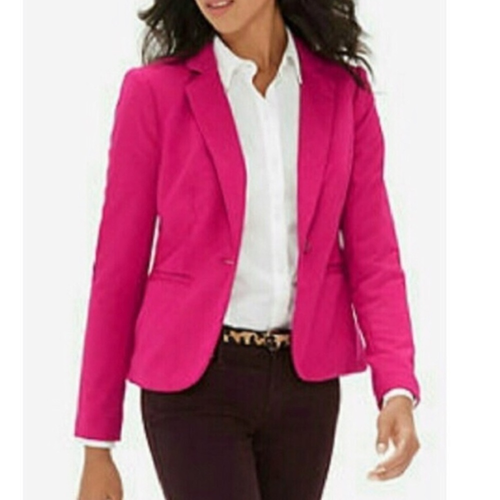 Hot Pink Blazer  - Size M - The Limited